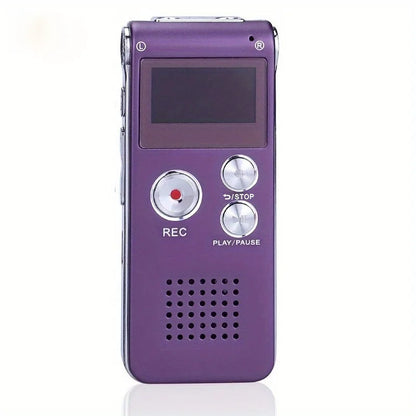 Portable Audio Recorder with WAV Playback and Compact Design
