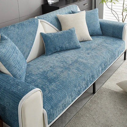Pet-Protective Sofa Cover with Scratch-Resistant Fabric and Machine Washable