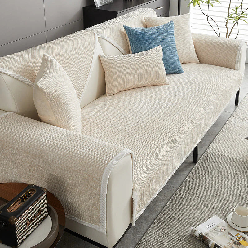 Pet-Protective Sofa Cover with Scratch-Resistant Fabric and Machine Washable