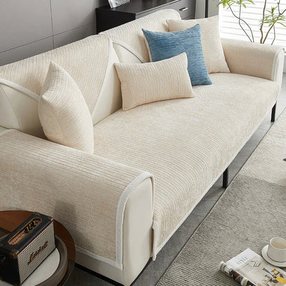 Pet-Protective Sofa Cover with Scratch-Resistant Fabric and Machine Washable