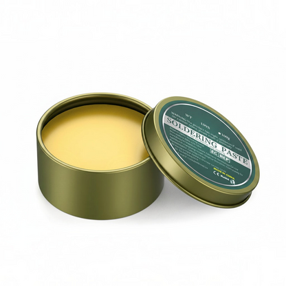 Soldering Flux Paste with Lead Free Formula and Iron Box Container