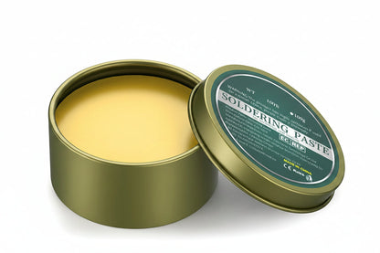 Soldering Flux Paste with Lead Free Formula and Iron Box Container