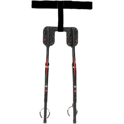 Wearable Folding Chair with Adjustable Body Strap and Non Slip Foot Mat for Outdoor Activities