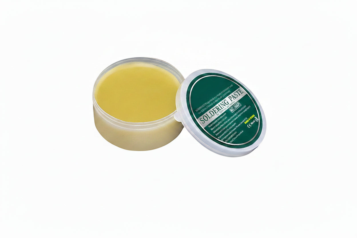Soldering Flux Paste with Lead Free Formula and Iron Box Container