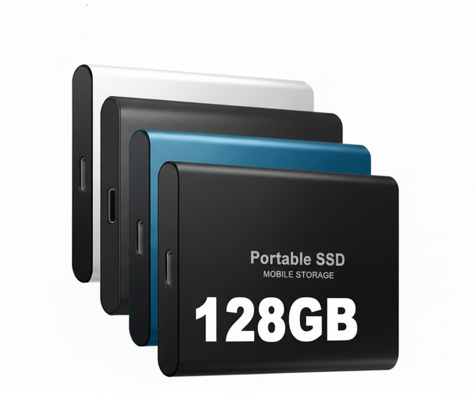External SSD Storage Drive with Universal Port and Multi-Platform Compatibility