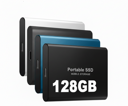External SSD Storage Drive with Universal Port and Multi-Platform Compatibility