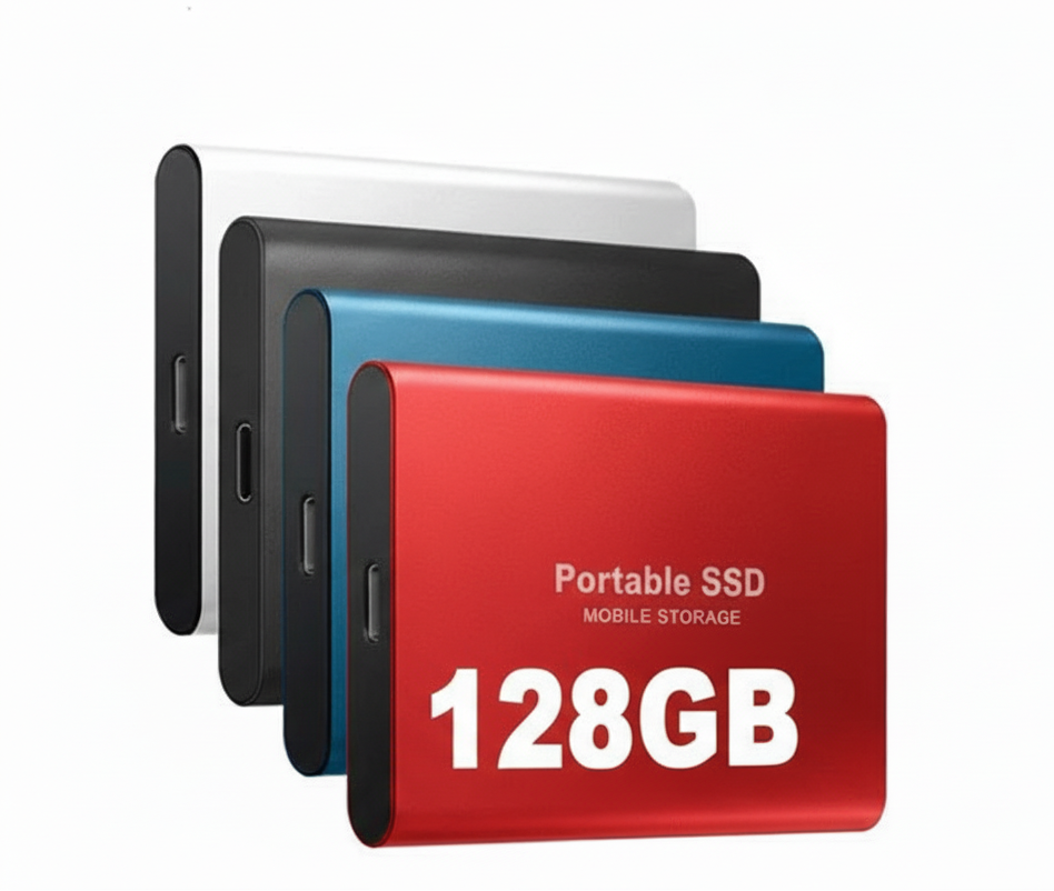 External SSD Storage Drive with Universal Port and Multi-Platform Compatibility