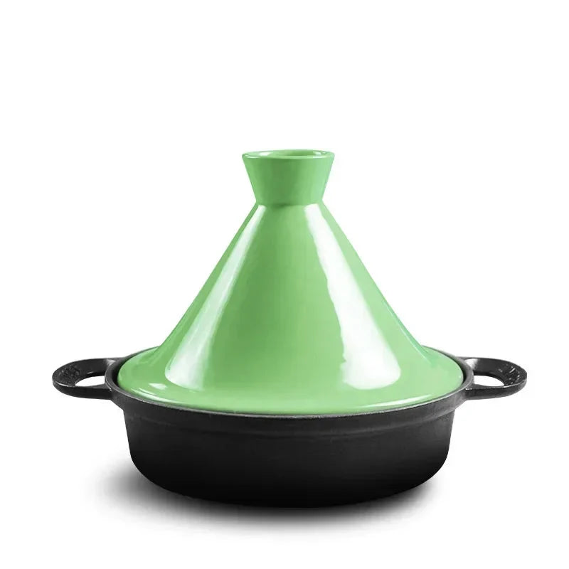 Tajine aus Gusseisen mit Keramikdeckel, 26 cm -    Zorenza