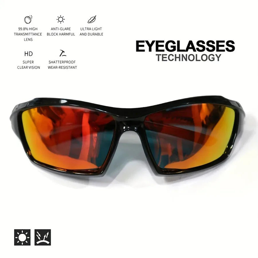 Polarized Round Sunglasses with UV400 Protection and Metal Frame for Men & Women