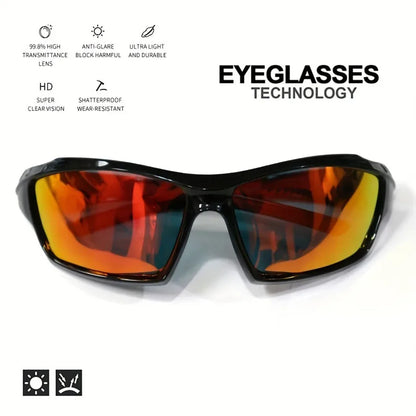 Polarized Round Sunglasses with UV400 Protection and Metal Frame for Men & Women