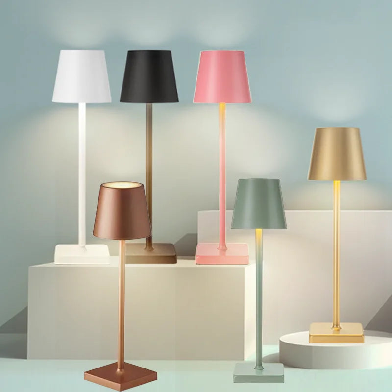 LED Desk Lamp with Flexible Neck and 3 Color Modes, Touch Control