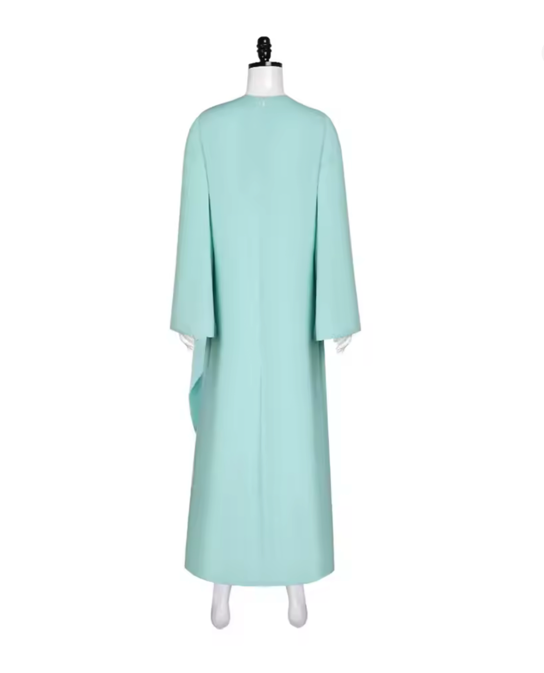 Green Robe and Torch Headband Statue Costume Set for Halloween