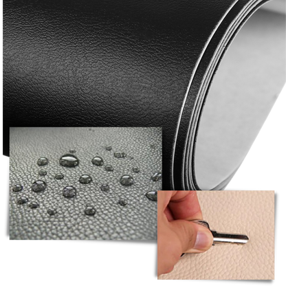 Adhesive Upholstery Repair Patch with Self-Stick Backing and Water Resistant Surface