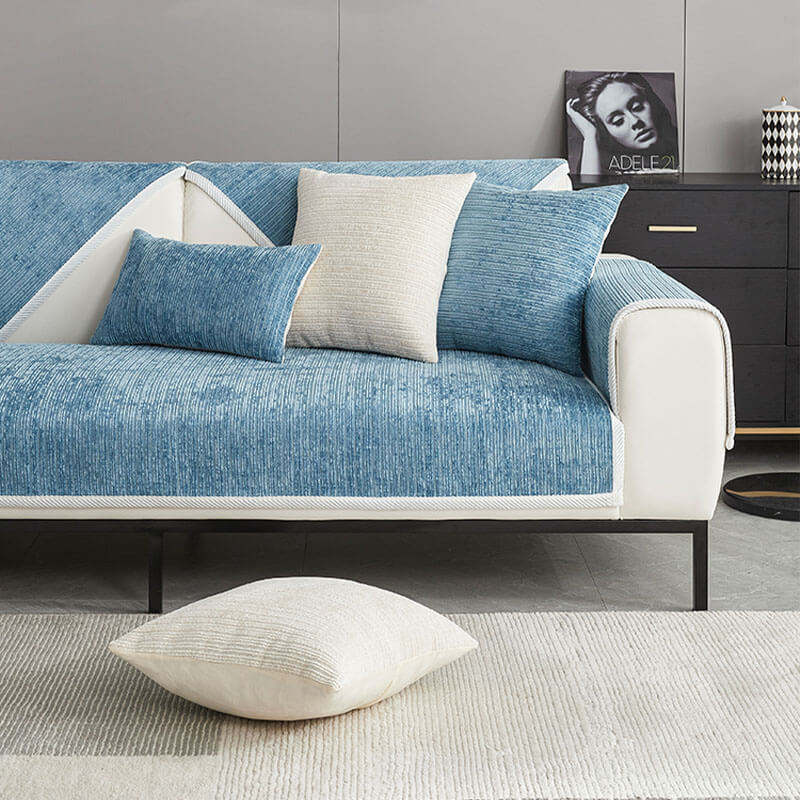 Pet-Protective Sofa Cover with Scratch-Resistant Fabric and Machine Washable