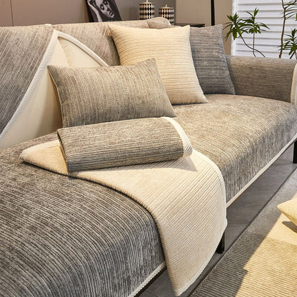 Pet-Protective Sofa Cover with Scratch-Resistant Fabric and Machine Washable