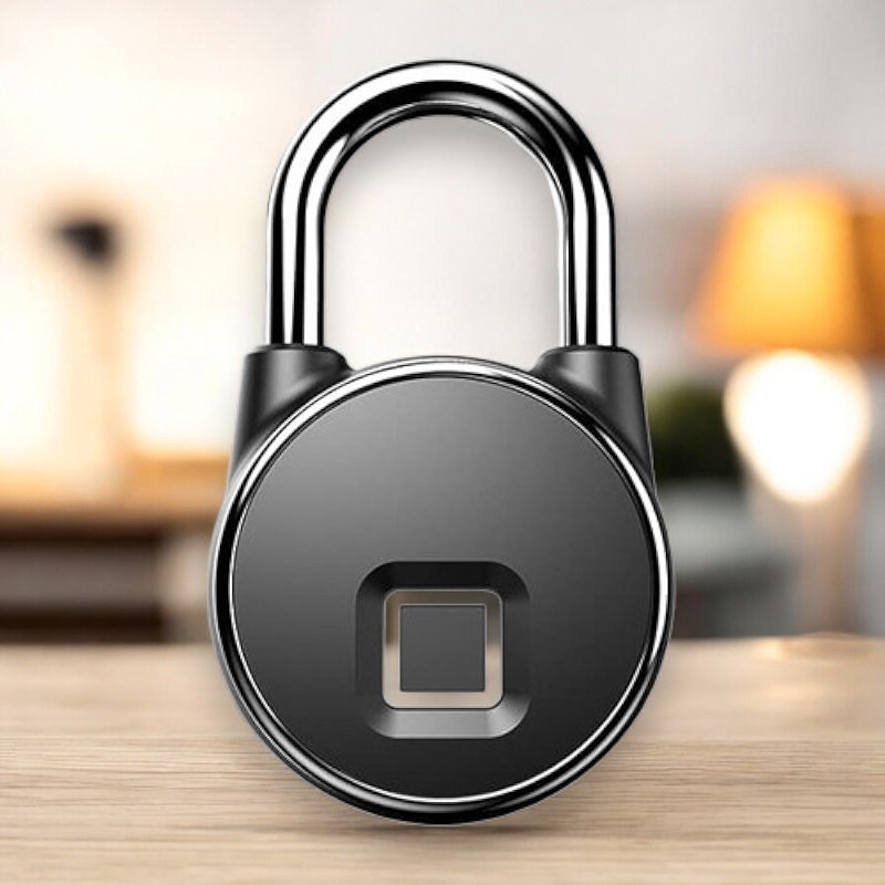 Smart Fingerprint Padlock with Bluetooth Access