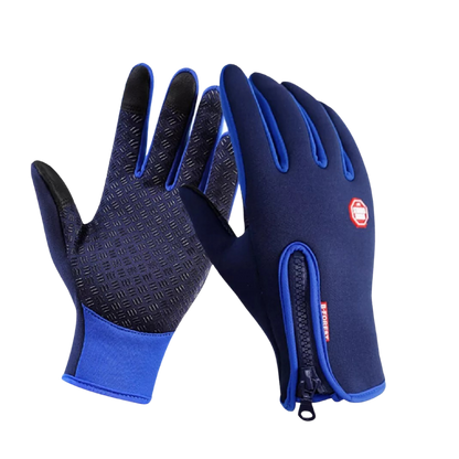 Thermal Gloves with Touchscreen Fingertips and Grip Palms for Cold Weather