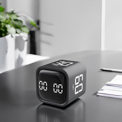 Smart Cube Timer with Gravity Sensing and LED Display