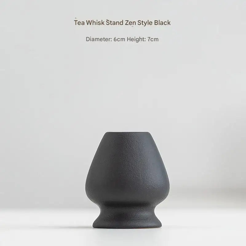 Ceramic Matcha Bowl with Wide Whisking Surface and Heat Resistant Design