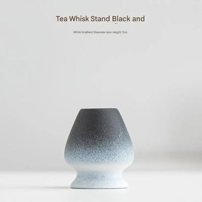 Ceramic Matcha Bowl with Wide Whisking Surface and Heat Resistant Design