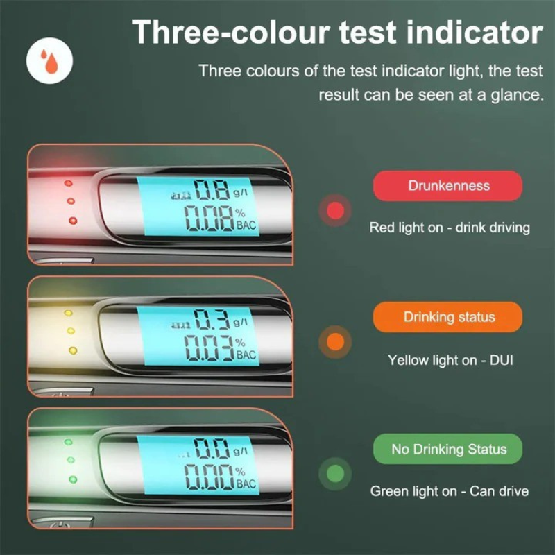 Breath Alcohol Tester Digital Sensor