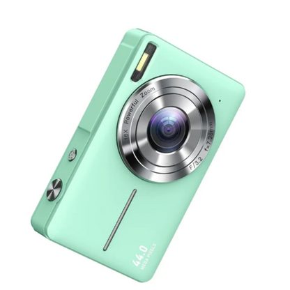 Vintage digital camera with 1080p and 32 GB SD card video recording - Lightweight and portable retro photography camera 6