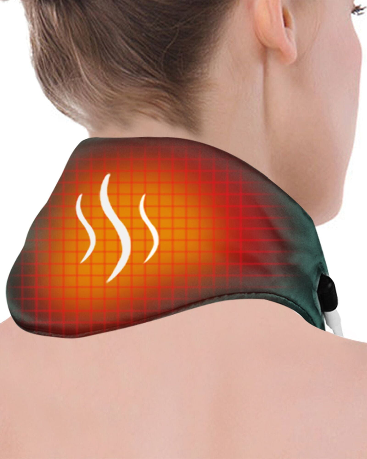 Heated Neck Wrap with Graphene Film and Magnetic Clasp, Three Temperature Settings