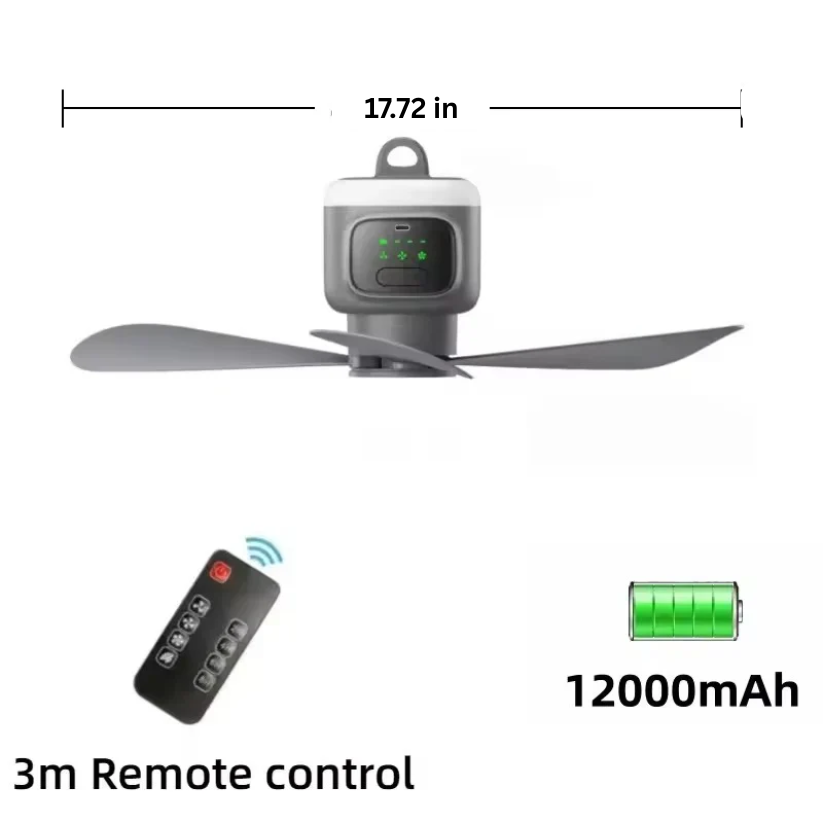 Portable Wireless Celling Fan