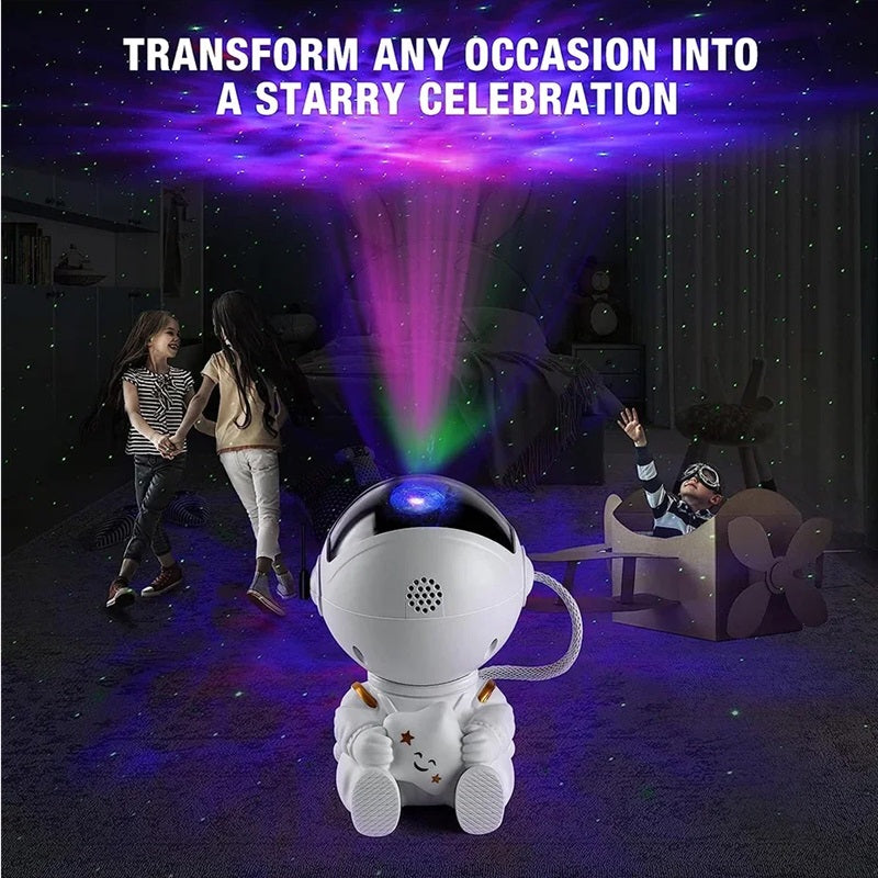 Astronaut Galaxy Projector LED Night Light