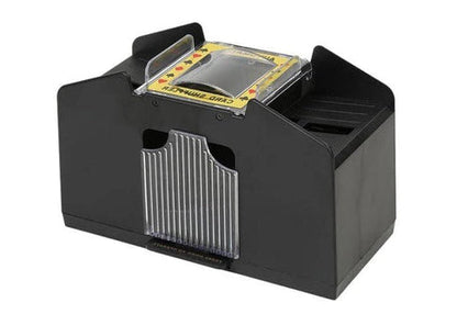 Motorized Card Shuffler with USB and Battery Power for 2-6 Decks
