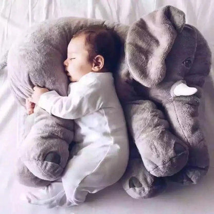 Huggable Baby Elephant Plush Pillow