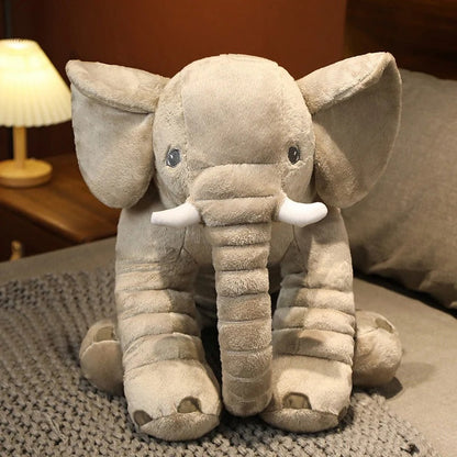 Huggable Baby Elephant Plush Pillow