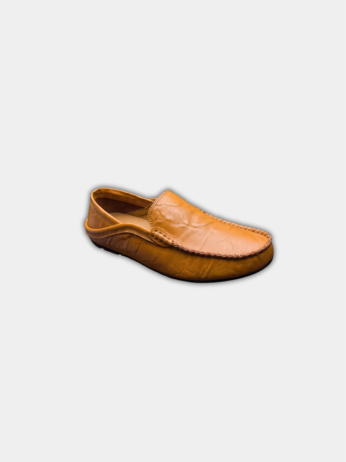Slip On Loafers with Cushioned Footbed and Textured Grip Sole