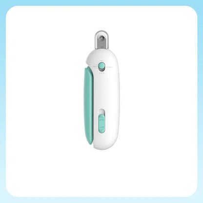 Pet Nail Clippers with Stainless Steel Blades and Safety Guard, Built in File