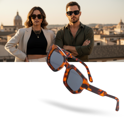 Bold Energy Rectangle UV Sunglasses  - Ozerty