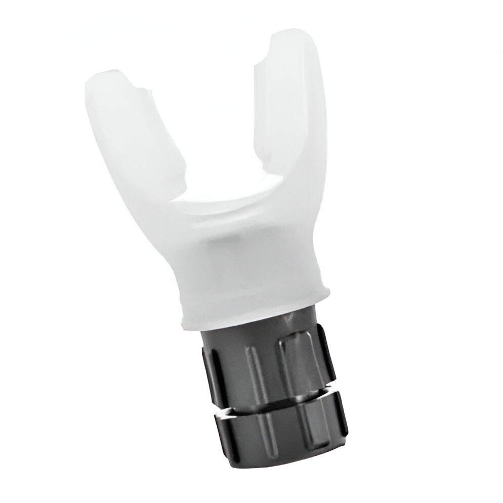 Handheld Breathing Trainer with Adjustable Resistance in a Compact Lightweight Body in Black or White