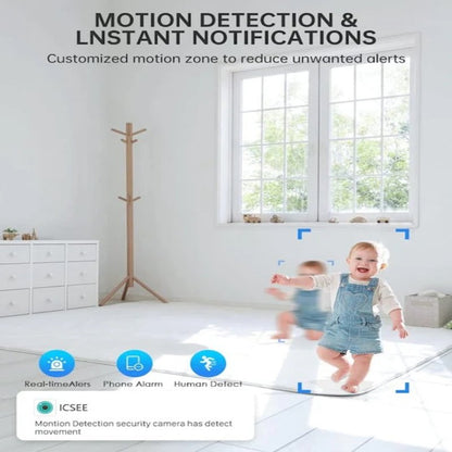 Smart 360° Light Bulb Security Camera with 1080P HD