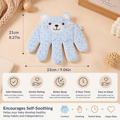 Soft Animal Shaped Toy with Gentle Patting Movement in Three Designs for Nursery Shelves
