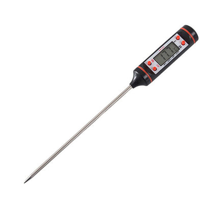 Digital Probe Cooking Thermometer with an LED Display, Hold Function and a Range of Minus 58 to 572 Degrees Fahrenheit