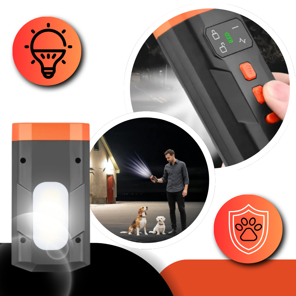 Calm Control Ultrasonic Dog Trainer Repeller - Ozerty