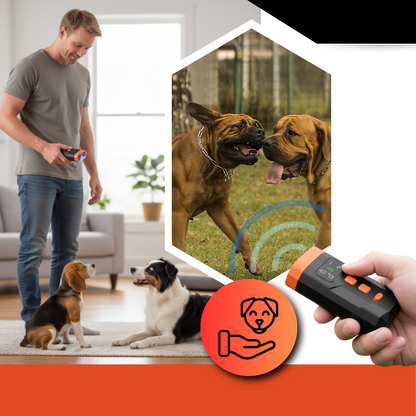 Calm Control Ultrasonic Dog Trainer Repeller - Ozerty