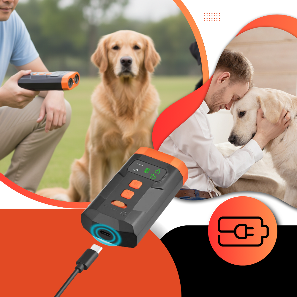 Calm Control Ultrasonic Dog Trainer Repeller - Ozerty