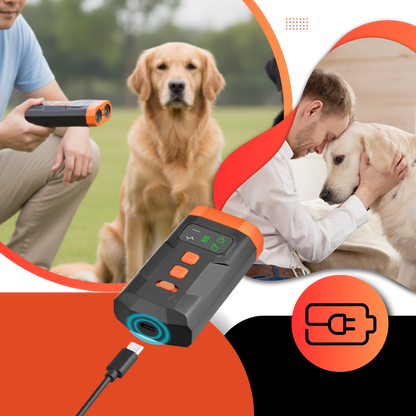 Calm Control Ultrasonic Dog Trainer Repeller - Ozerty