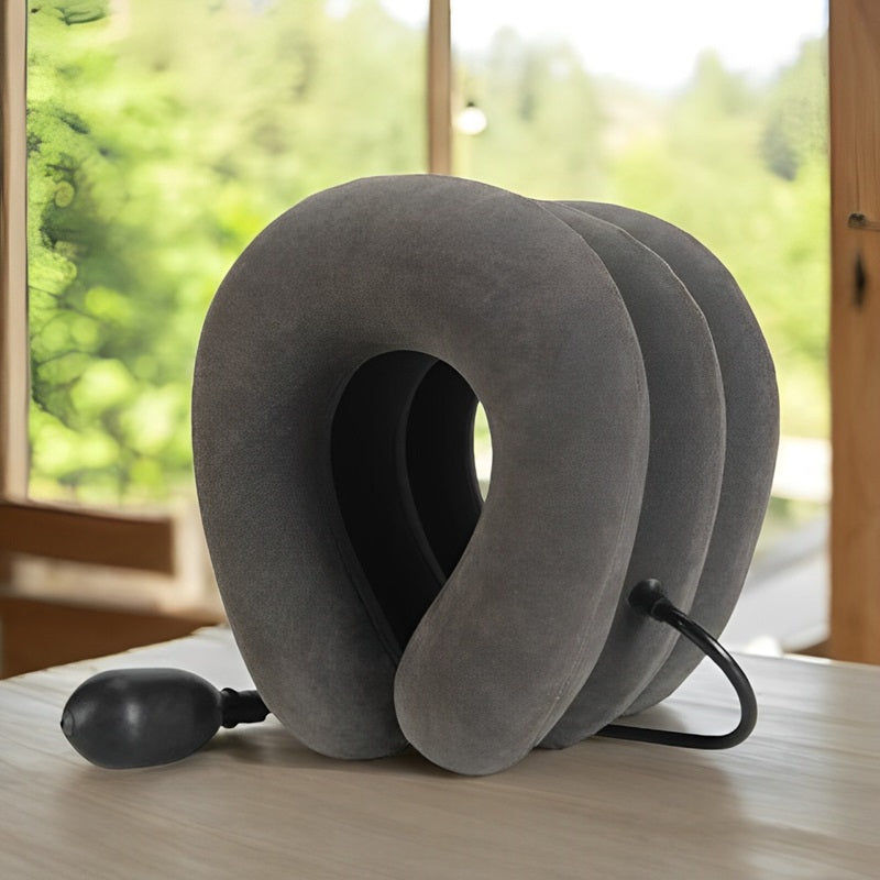 Inflatable Cervical Traction Neck Pillow