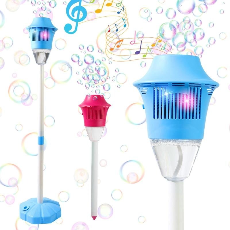 Automatic Bubble Maker with Adjustable Stand and 20000 Bubbles Per Minute