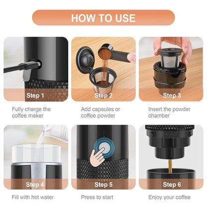 2 in 1 Portable Coffee Maker