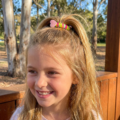 Stretchy Spiral Hair Ties for Girls in Seven Cute Styles for Braids Ponytails and Everyday Hairdos