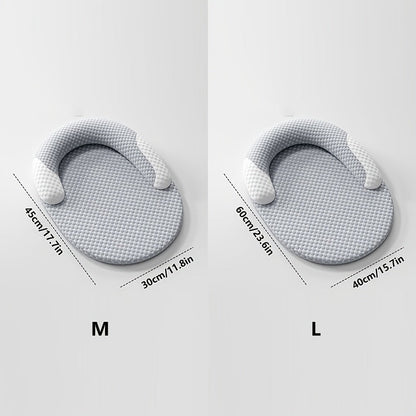 Polyester Cat Bed with Raised Edge and Polypropylene Fill, Non-Slip Base