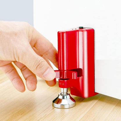 Door Alarm Wedge with 90 Decibel Alert and Adjustable Sensitivity, Non-Slip Rubber Base