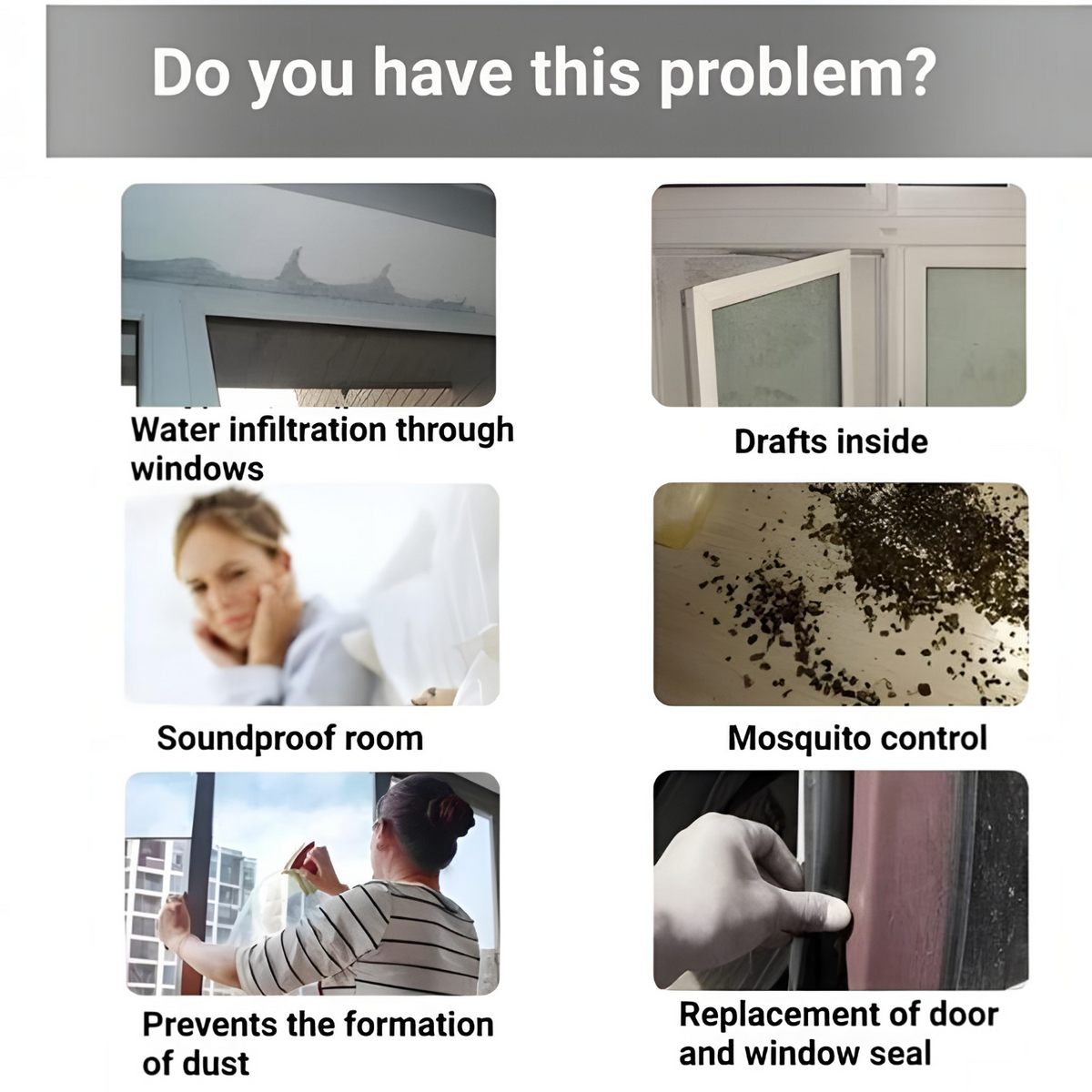 Self-adhesive Door Seal